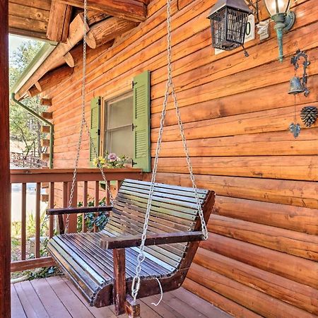 Stunning Log Cabin With Great Views, Firepit, Deck Near Twain Hart Sonora Eksteriør billede