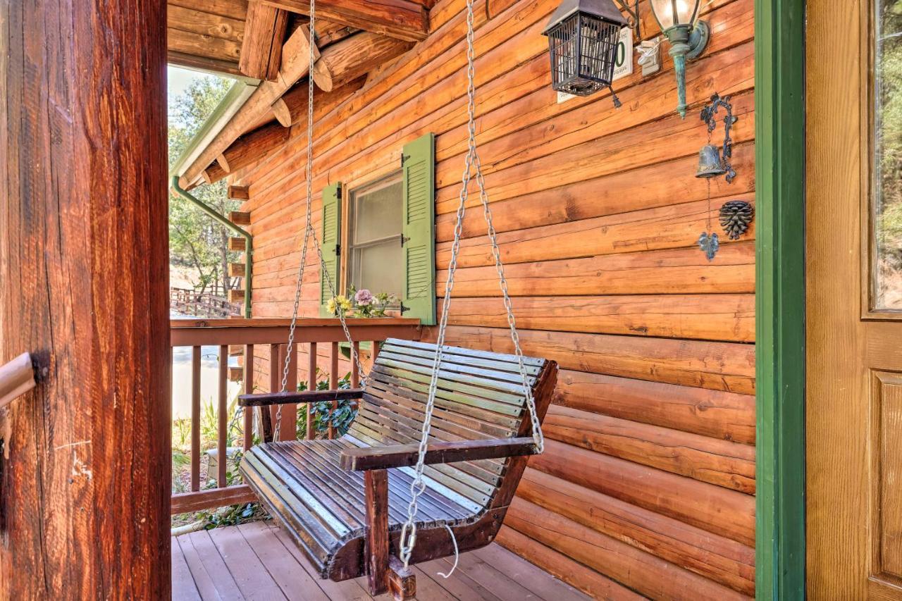 Stunning Log Cabin With Great Views, Firepit, Deck Near Twain Hart Sonora Eksteriør billede