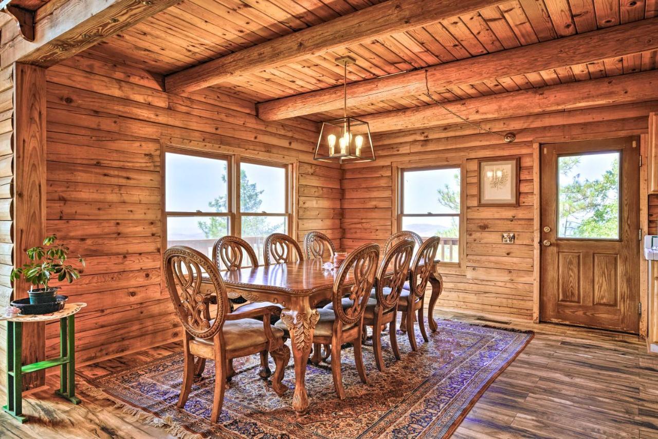Stunning Log Cabin With Great Views, Firepit, Deck Near Twain Hart Sonora Eksteriør billede